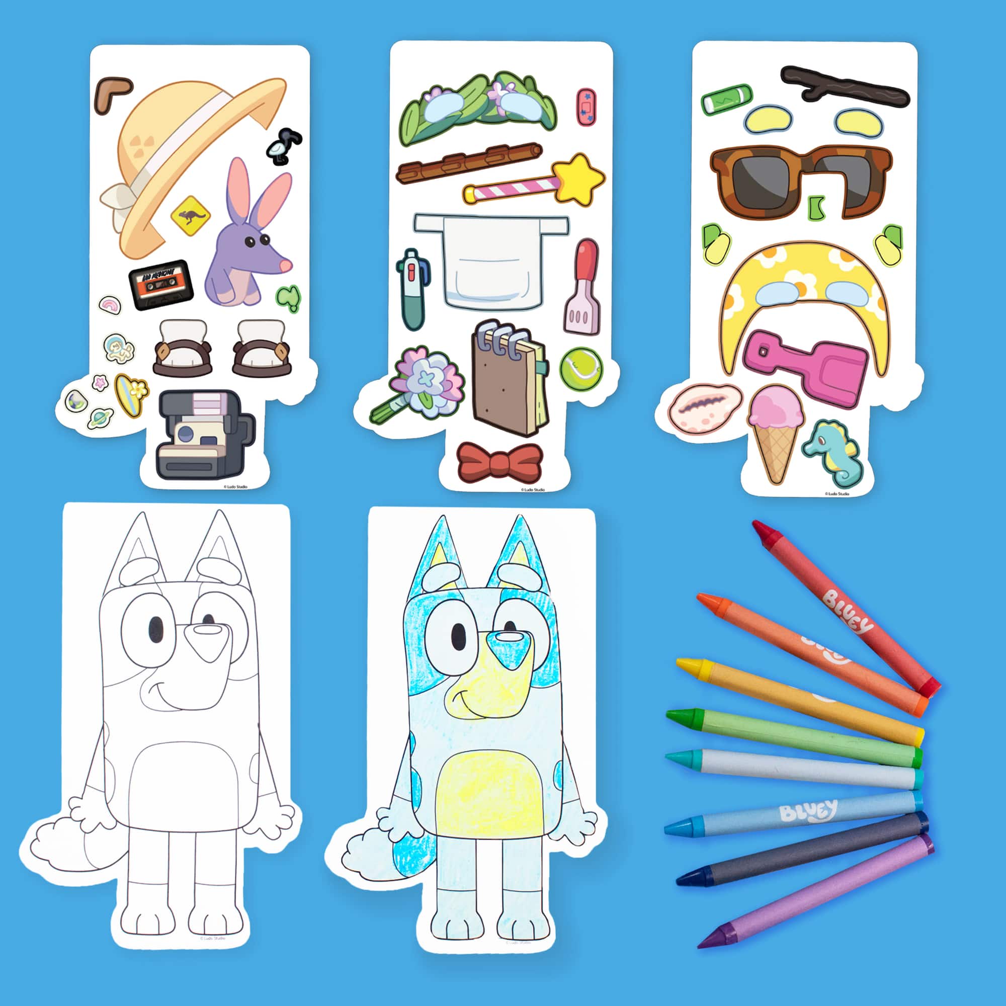 Bluey Sticker Activity Book